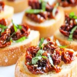 Sun Dried Tomato Bruschetta Recipe – Easy, Tasty Appetizer