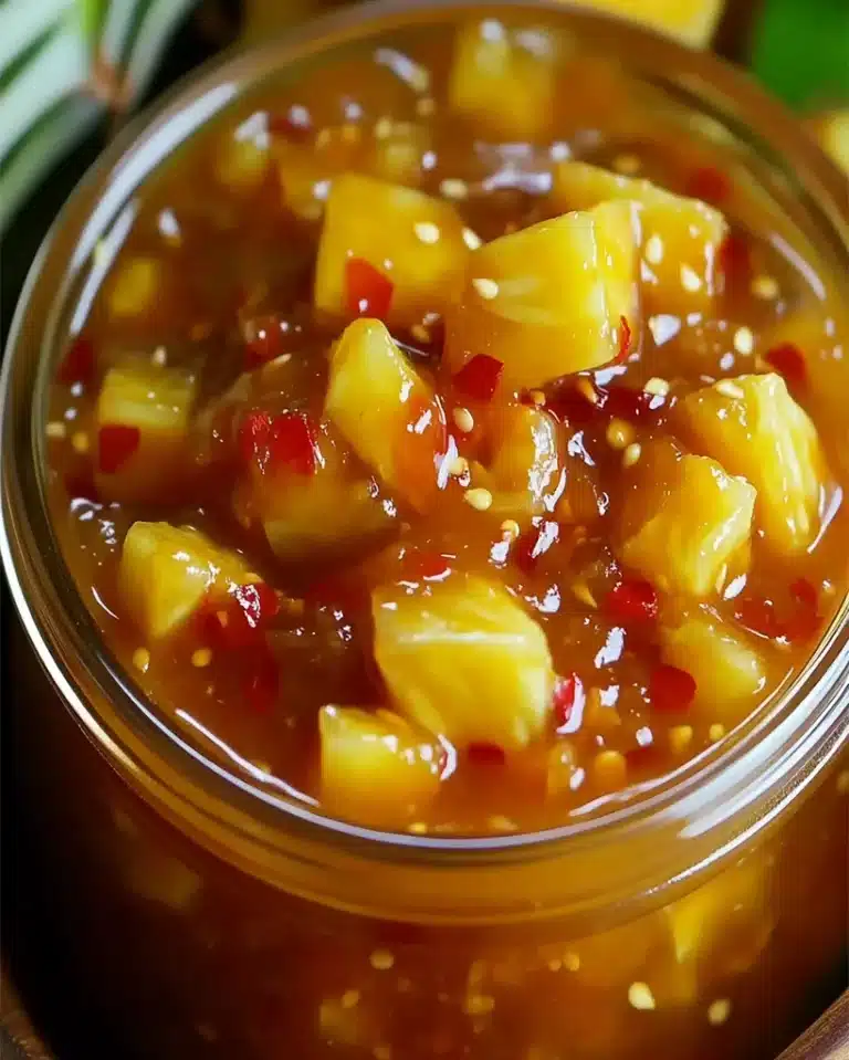 Sweet Chili Pineapple Sauce Recipe – Easy & Delicious