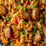 Sweet and Spicy Pork Fried Rice Recipe - Easy & Flavorful