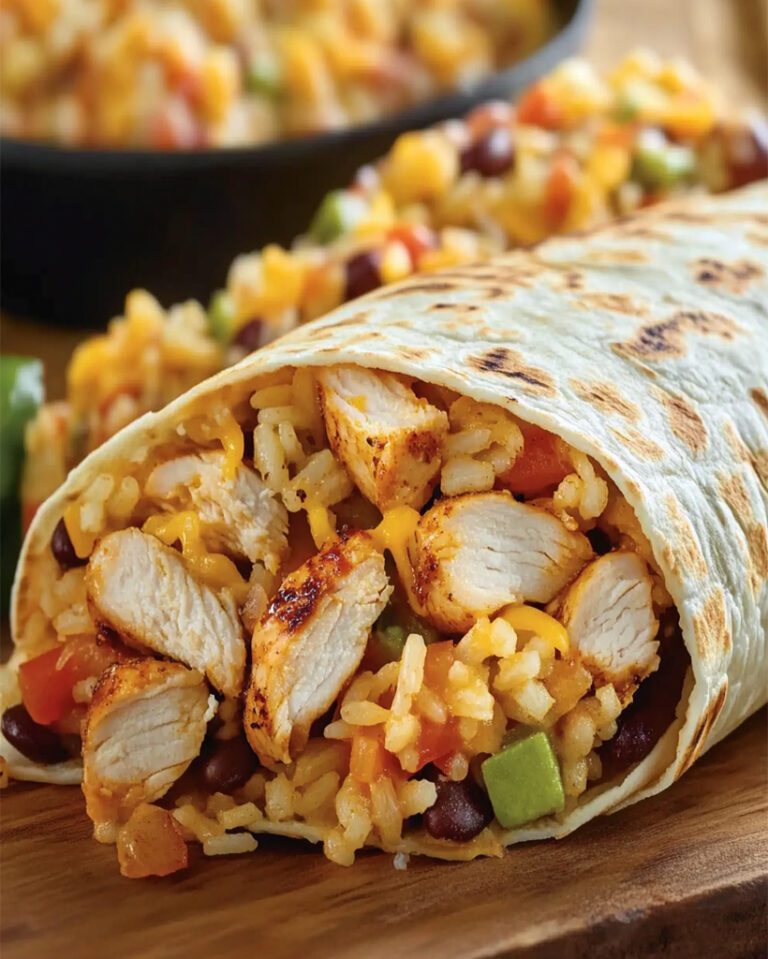 Taco Bell Chicken Burrito Recipe - Easy & Delicious Meal