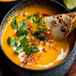 Thai Coconut Pumpkin Soup Recipe - Creamy & Flavorful