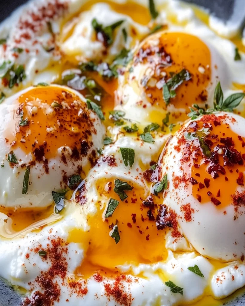 Turkish Eggs (Cilbir) Recipe - Easy and Delicious Breakfast