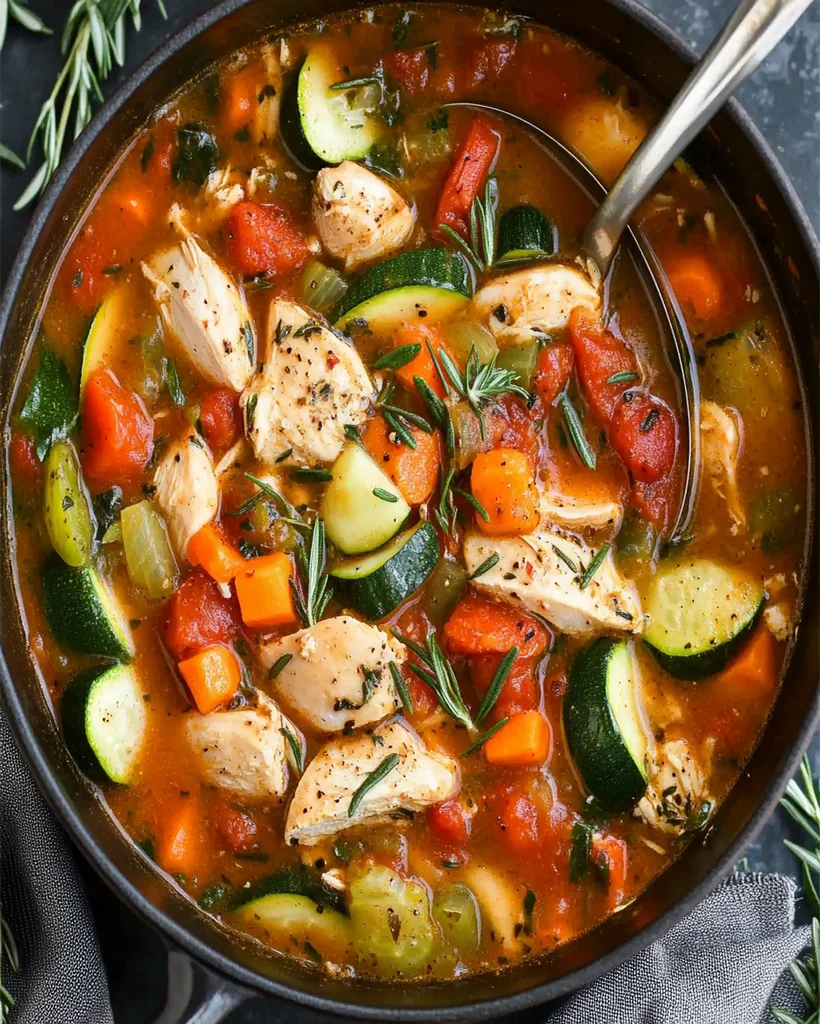 Tuscan Vegetable Chicken Stew Recipe