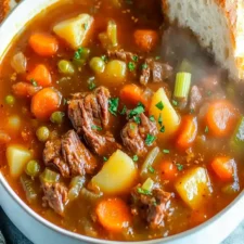 Vegetable Beef Soup Recipe | Hearty & Nutritious Comfort