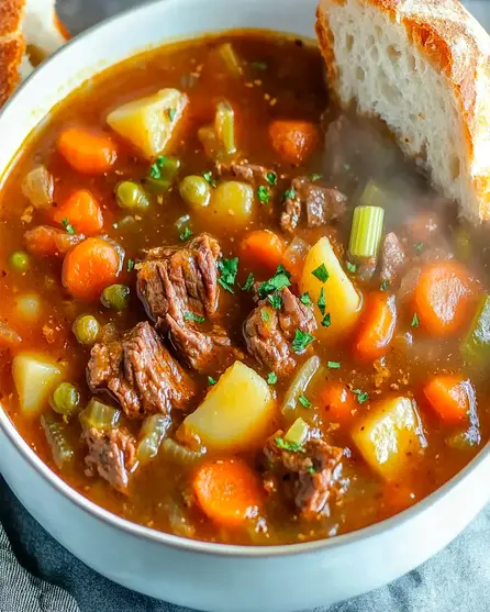 Vegetable Beef Soup Recipe