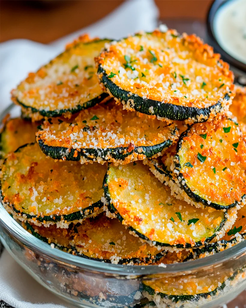 Zucchini Chips in the Air Fryer - Crispy & Easy Recipe