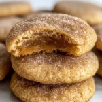 Luscious Cinnamon Sugar Apple Butter Cookies | Gooey Filling