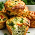 Savory Cottage Cheese Breakfast Muffins Recipe - Easy & Healthy