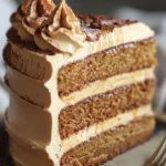 Irresistible Caramel Coffee Buttercream Cake Recipe