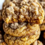 Pumpkin Cinnamon Crumble Cookies - Soft & Chewy Recipe