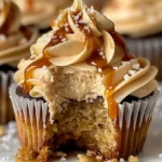 Caramel Coffee Buttercream Cupcakes with Rich Frosting