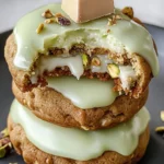 Pistachio Cream Stuffed Cookies – Sweet & Nutty Delight