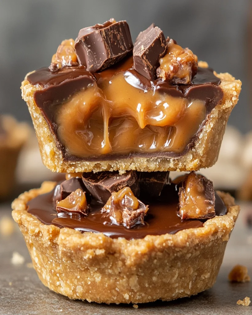 Butterfinger Caramel Crunch Mini Pies – Easy Recipe