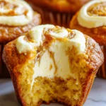 Pumpkin Cream Cheese Swirl Muffins - Easy Fall Recipe