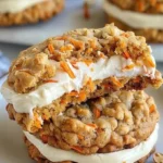 Carrot Cake Oatmeal Cream Pies – Soft, Chewy & Delicious