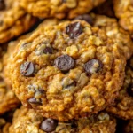 🎃 Pumpkin Oatmeal Chocolate Chip Cookies 🍪 – Soft & Chewy 😋