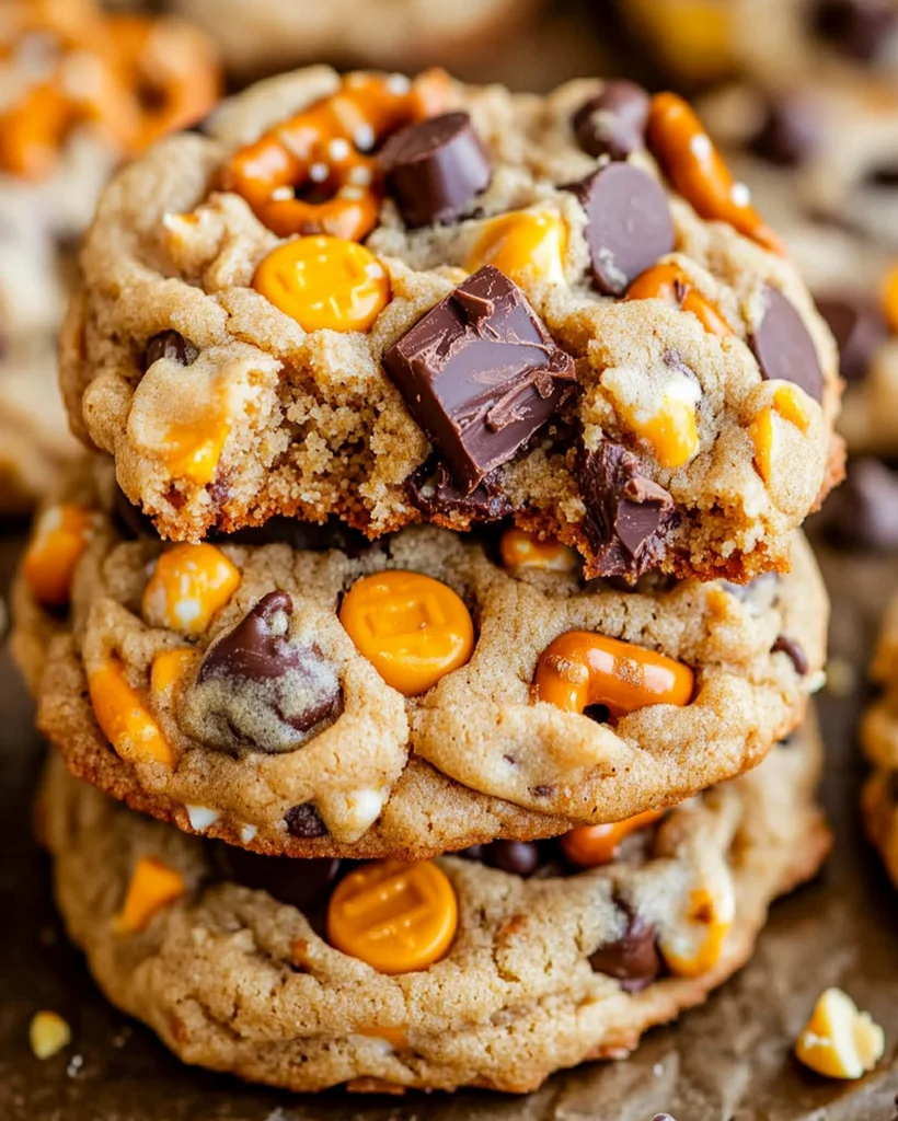 Pretzel Chocolate Chip Cookies | Sweet & Salty Recipe