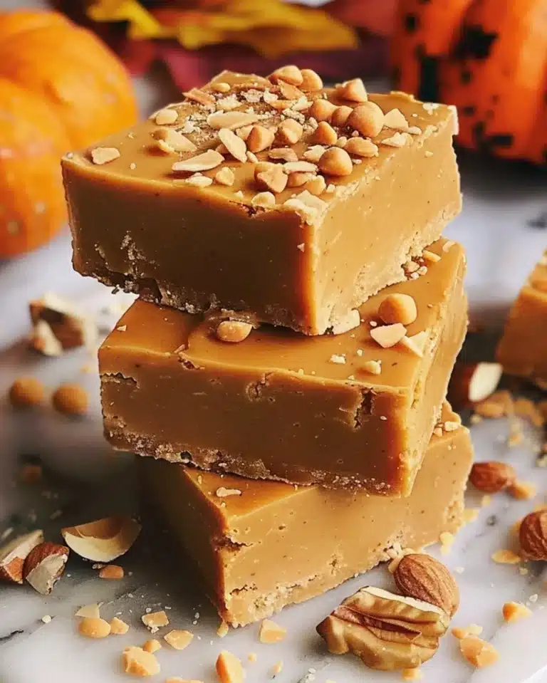 Butterscotch Pumpkin Fudge Recipe – Easy Fall Dessert