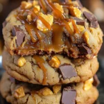 Butterfinger Caramel Crunch Cookies - Gooey & Crunchy Treats