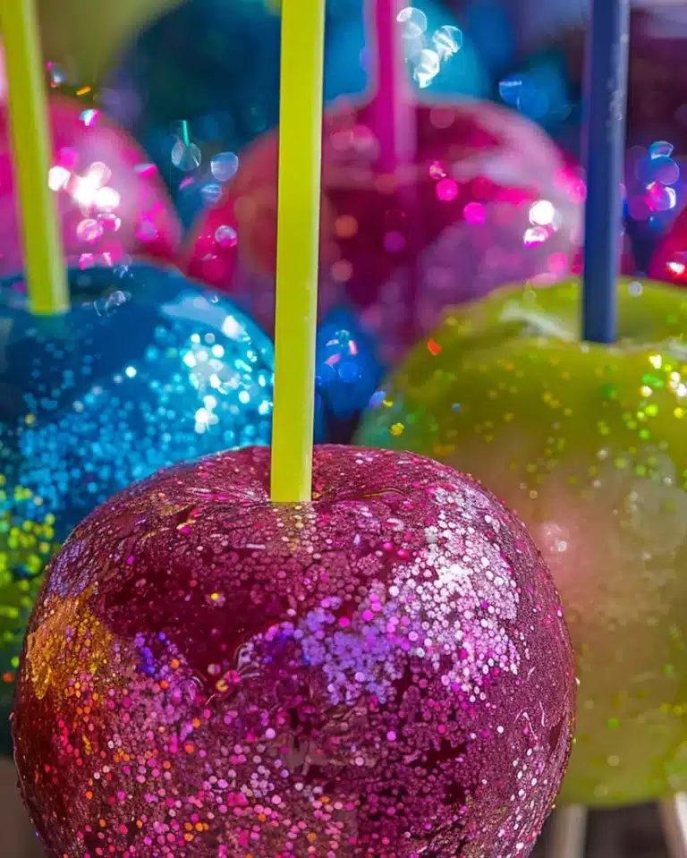 Colorful Candy Apples Recipe | Easy Festive Treats