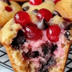 Maraschino Cherry Chocolate Chip Muffins Recipe