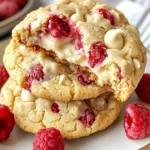 Raspberry White Chocolate Stuffed Cookies – Irresistible Dessert