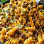 Cheesy Beef Taco Pasta Recipe | Easy & Delicious Meal