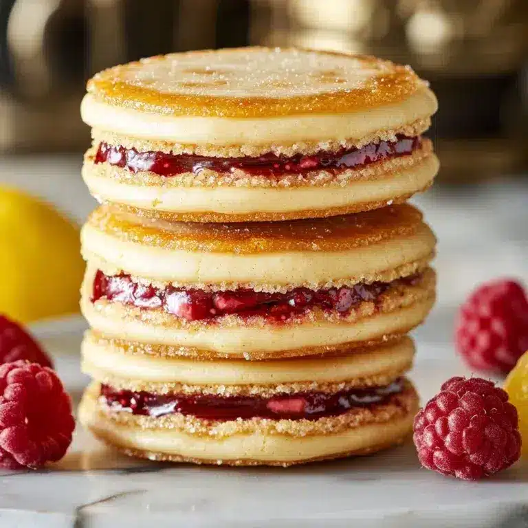 Lemon Raspberry Cookie Sandwiches - Easy Recipe & Tips