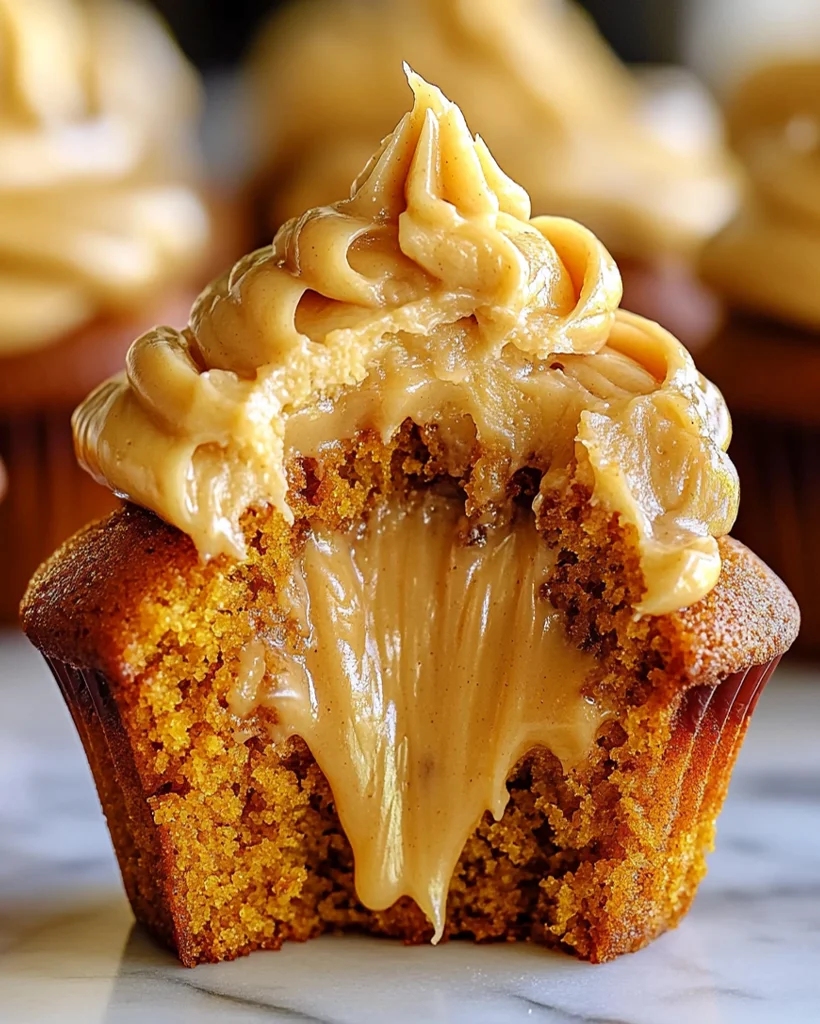 Dulce de Leche Pumpkin Cupcakes – Irresistible Treat