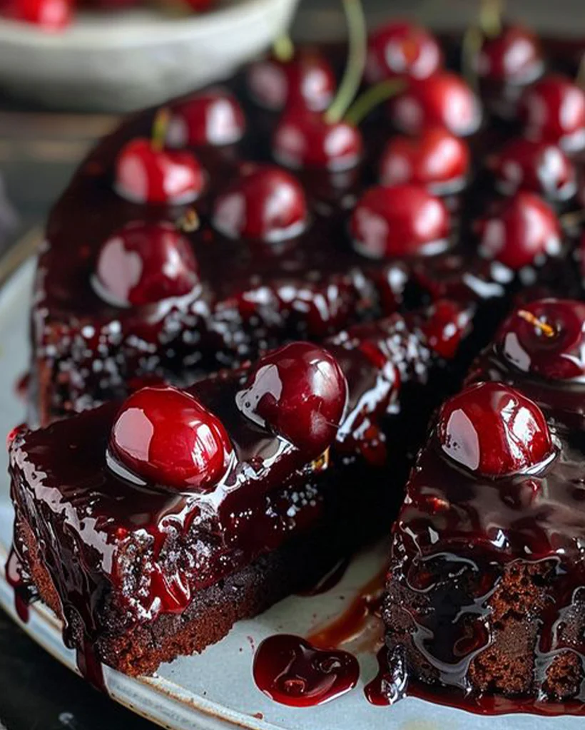 Cherry Chocolate Dream Cake Recipe – Moist & Delicious