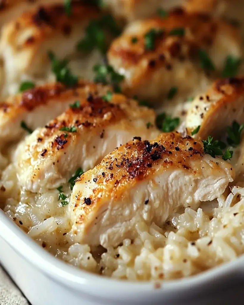 No Peek Chicken Rice Casserole: Easy Comfort Food