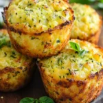 Parmesan Zucchini Potato Muffins – Savory & Easy Recipe