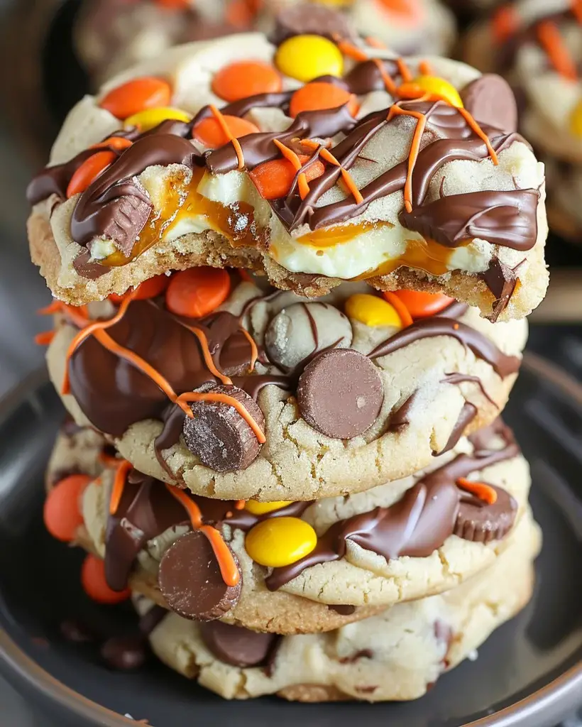 Gooey Reese's Cheesecake Cookies – Soft, Sweet Treats