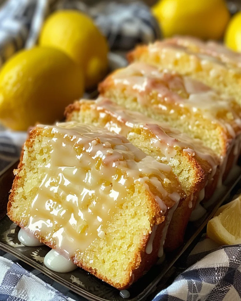 Lemon Glazed Loaf: Moist, Tangy, and Irresistible Treat