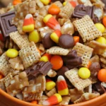 Fall/Halloween Buddy Mix: Easy Sweet & Salty Snack Recipe