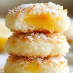 Coconut Lemon Curd Cookies: Tropical Delight Recipe