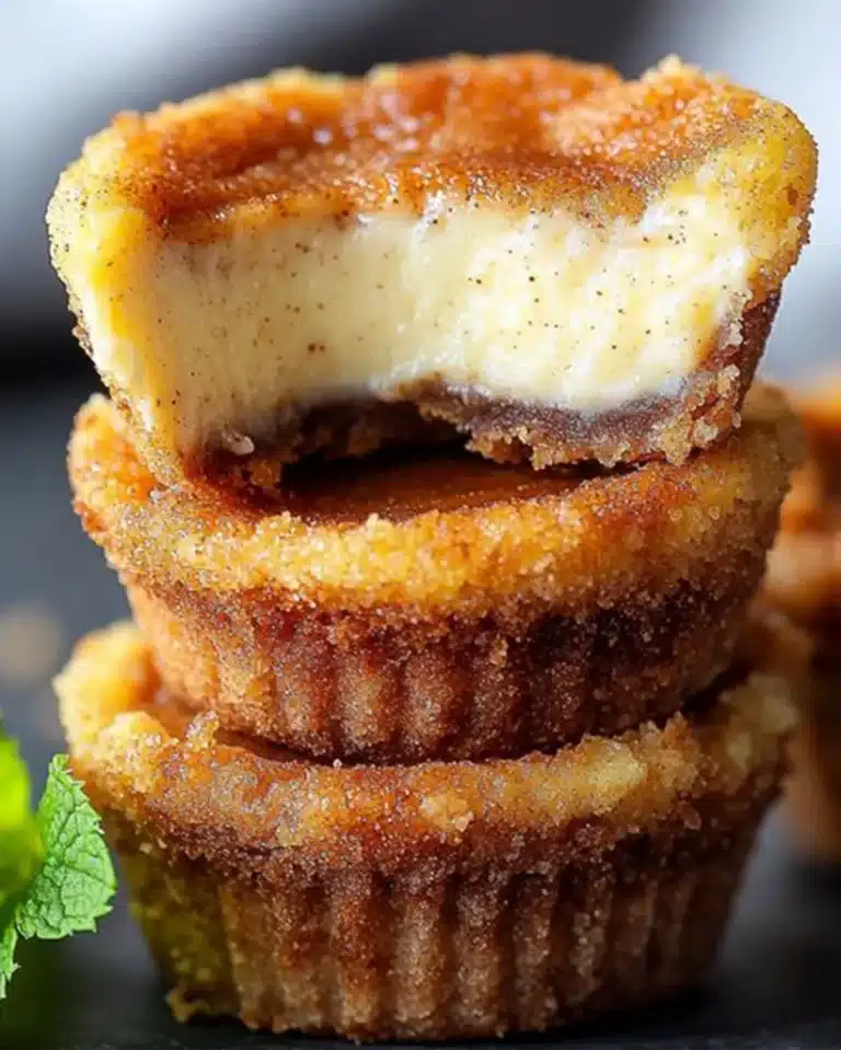 Cinnamon Sugar Cheesecake Bites – Easy Dessert Recipe