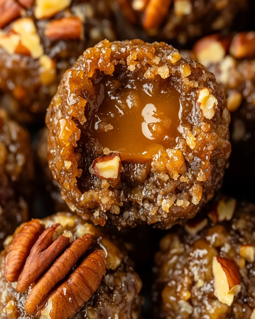 Gooey Caramel Pecan Pie Balls – Easy & Delicious Treat