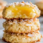 Lemon Curd Coconut Cookies | Easy & Delicious Recipe