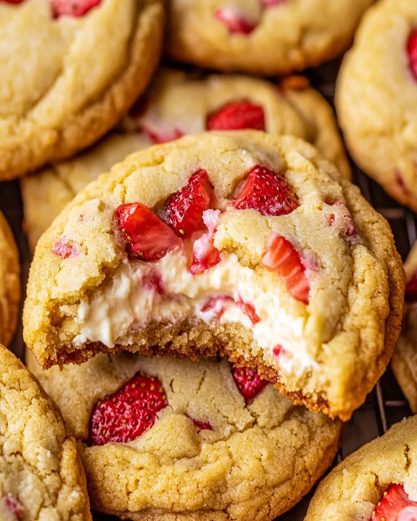 Strawberry Cream Cheese Cookies – Soft & Delicious Recipe