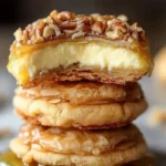 Irresistible Baklava Cheesecake Phyllo Cookies with Honey Drizzle