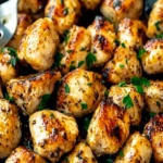 15-Minute Garlic Butter Chicken Bites: Quick & Easy Recipe