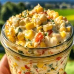 Corn Dip with Cream Cheese - Easy & Creamy Party Favorite