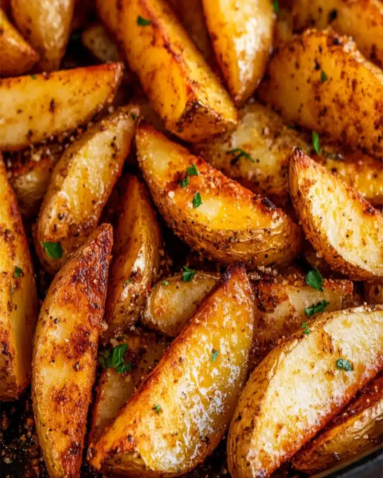 Air Fried Potato Wedges Recipe | Crispy, Flavorful & Easy