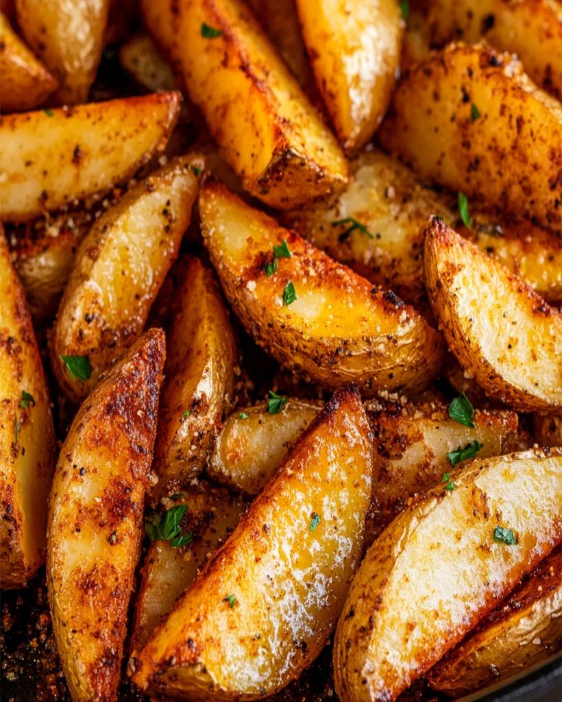 Air Fried Potato Wedges Recipe | Crispy, Flavorful & Easy