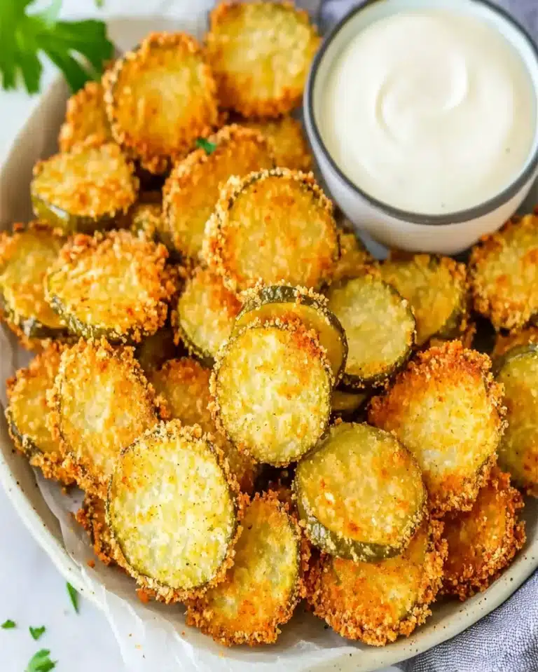 Air Fryer Fried Pickles Recipe | Crispy, Easy Appetizer