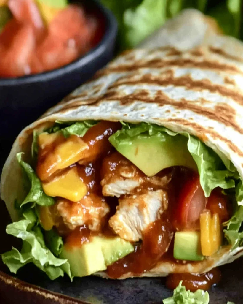 BBQ Ranch Chicken Wrap Recipe | Quick and Delicious Meal