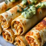 Baked Chicken Taquitos Recipe - Easy & Crispy Delight