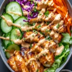 Bang Bang Chicken Bowl Recipe – Spicy and Creamy Delight