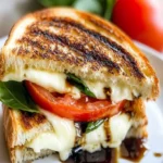 Caprese Grilled Cheese Sandwich: Easy and Delicious Recipe